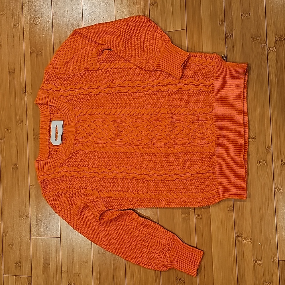 Brochu Walker Cotton Blend Cable Knit Sweater